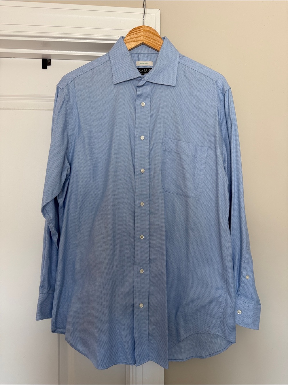 Jos. A. Bank Men's Light Blue Dress Shirt